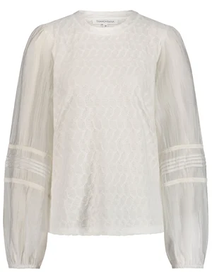Tramontana Fancy Fabric Mix Top C47-15-401