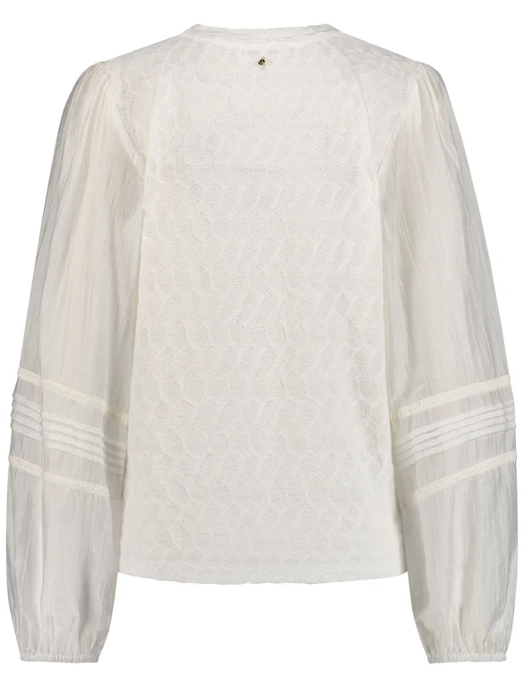 Tramontana Fancy Fabric Mix Top C47-15-401