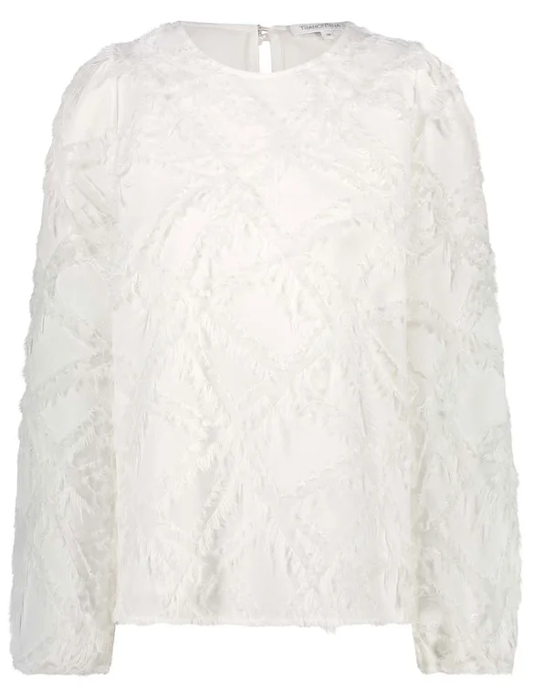 Tramontana Fancy Woven Top C14-15-401