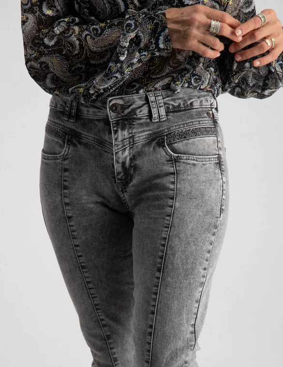 Tramontana Jeans Straight Acid Grey D03-06-102