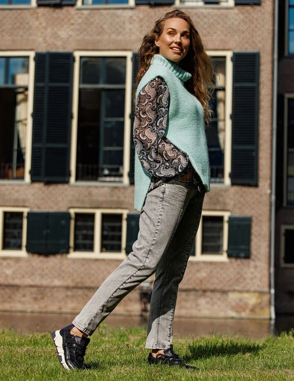 Tramontana Jeans Straight Acid Grey D03-06-102