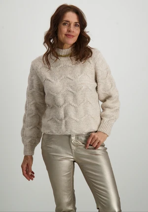 Tramontana Jumper High Neck Lurex Q03-14-601