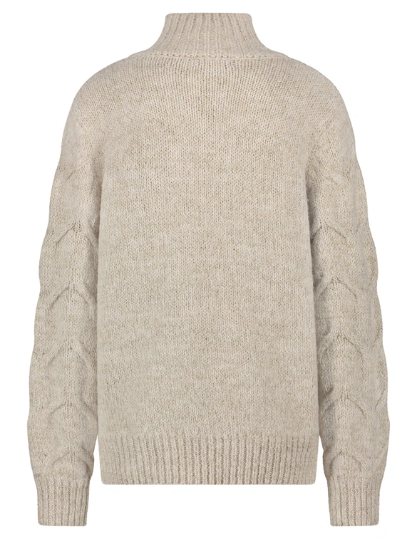 Tramontana Jumper High Neck Lurex Q03-14-601