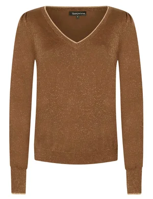 Tramontana Jumper Lurex V-Neck Q12-01-602