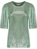 Tramontana Metallic-Coated Top D04-15-401