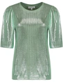 Tramontana Metallic-Coated Top D04-15-401