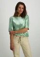 Tramontana Metallic-Coated Top D04-15-401