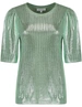 Tramontana Metallic-Coated Top D04-15-401