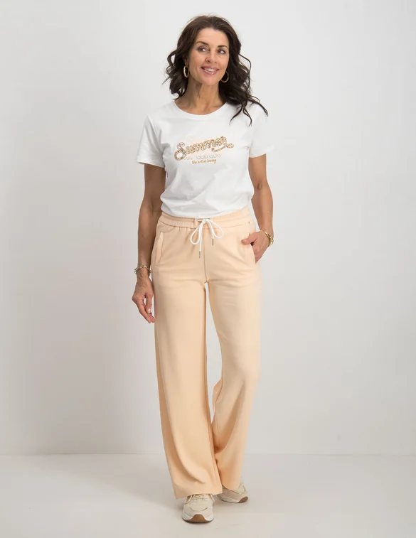 Tramontana Pants Modal Wide Leg C06-04-101