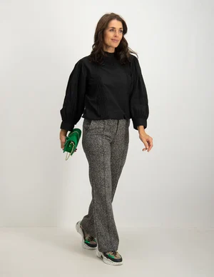 Tramontana Pants Suedine Tweed Structure C07-06-102