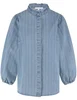 Tramontana Pinstripe Denim Blouse C05-15-301