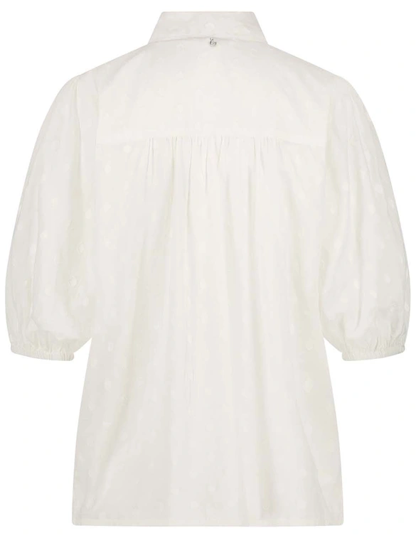 Tramontana Puff-Sleeved Blouse A07-16-301