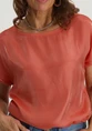 Tramontana Shimmer Fabric Mix Top C16-16-401