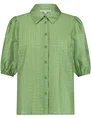 Tramontana Short Puff-Sleeve Blouse C36-15-302