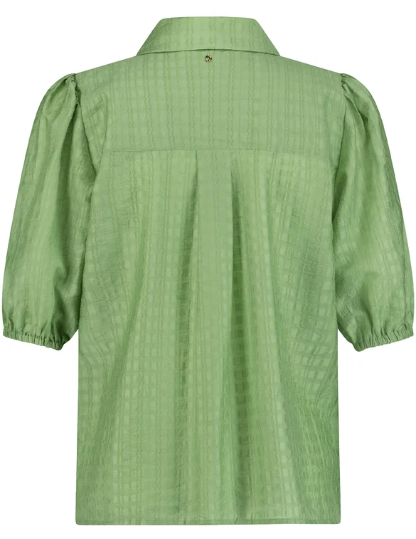 Tramontana Short Puff-Sleeve Blouse C36-15-302