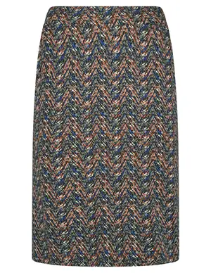 Tramontana Skirt Chevron Stripe D02-08-201