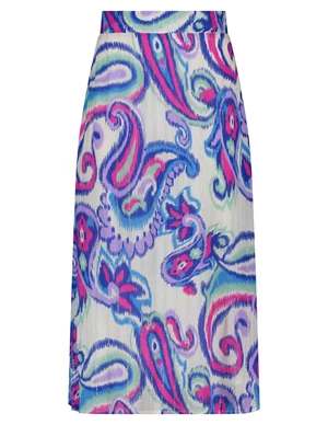 Tramontana Skirt Lurex Big Paisley C16-12-201