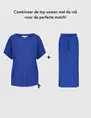 Tramontana Skirt Modal Pique C13-12-201