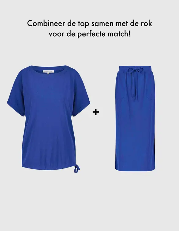 Tramontana Skirt Modal Pique C13-12-201