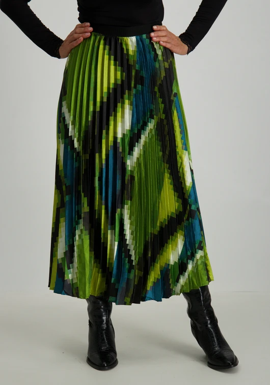 Tramontana Skirt Pixeled Forest C05-14-201