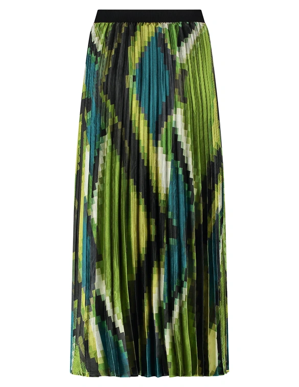 Tramontana Skirt Pixeled Forest C05-14-201