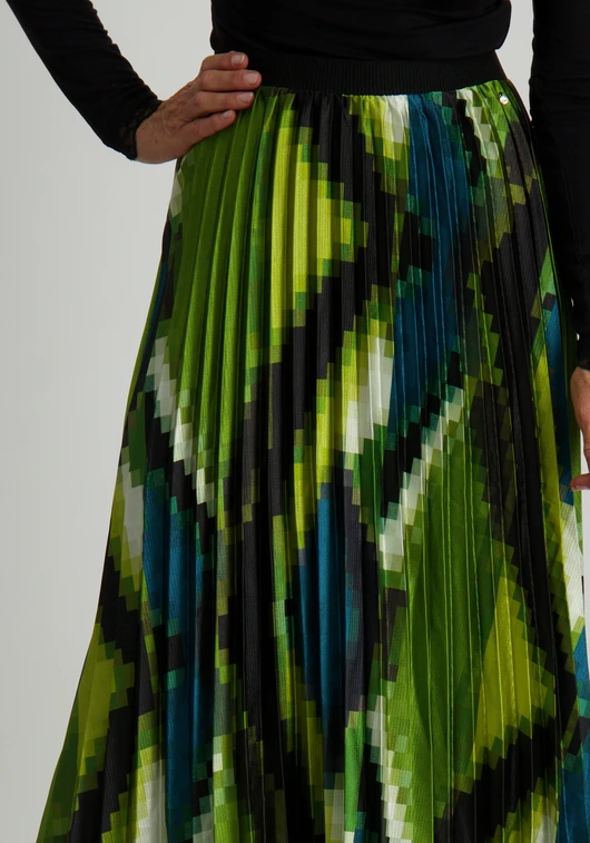 Tramontana Skirt Pixeled Forest C05-14-201