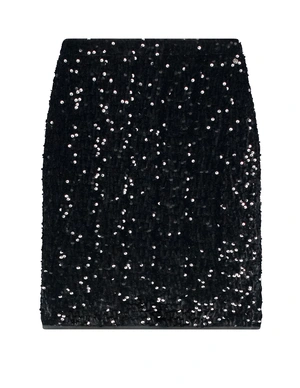 Tramontana Skirt Velours Sequins C36-14-201