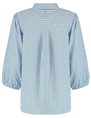 Tramontana Striped Blouse Rhinestones C32-16-301 fla...
