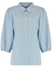 Tramontana Striped Blouse Rhinestones C32-16-301 fla...