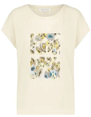 Tramontana T-Shirt Ikat Studs Artwork I01-03-402