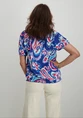 Tramontana Top Jersey Big Paisley S/S D02-12-402