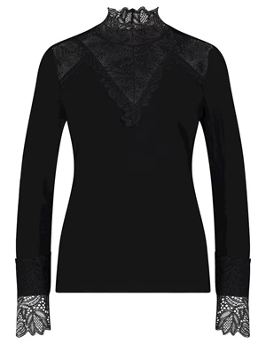 Tramontana Top Jersey Lace Details V02-06-401