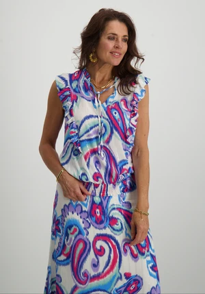 Tramontana Top Lurex Big Paisley C16-12-302