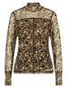 Tramontana Top Mesh Camouflage Print C04-05-401