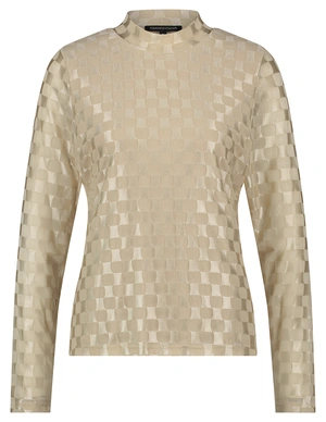 Tramontana Top Mesh Checked C25-14-401