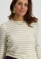 Tramontana Top Mock Neck Lurex Stripes K16-14-401