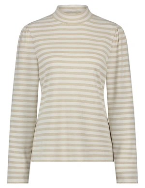 Tramontana Top Mock Neck Lurex Stripes K16-14-401