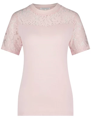Tramontana Top S/S Lace Details C17-08-401