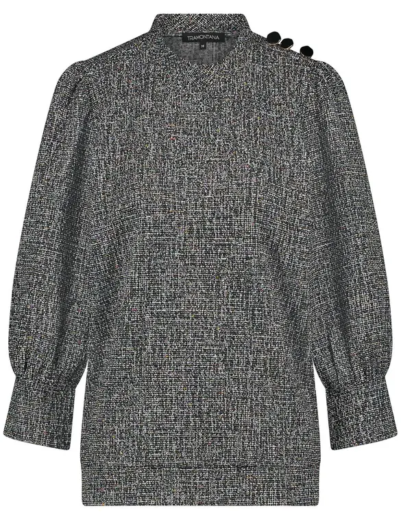Tramontana Top Stretch Tweed C10-13-401