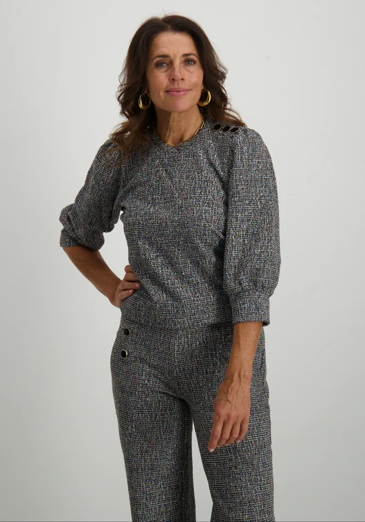 Tramontana Top Stretch Tweed C10-13-401