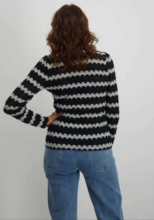 Tramontana Top Striped Lace C34-14-401