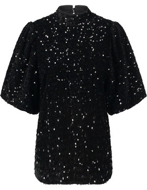 Tramontana Top Velours Sequins C36-14-401