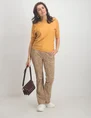 Tramontana Trousers Flared Animal Print Q10-04-101