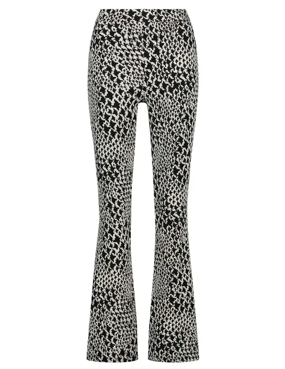 Tramontana Trousers Flared Jacquard T03-10-101