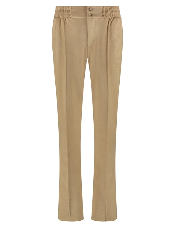 Tramontana Trousers Flared Suedine Q23-14-101