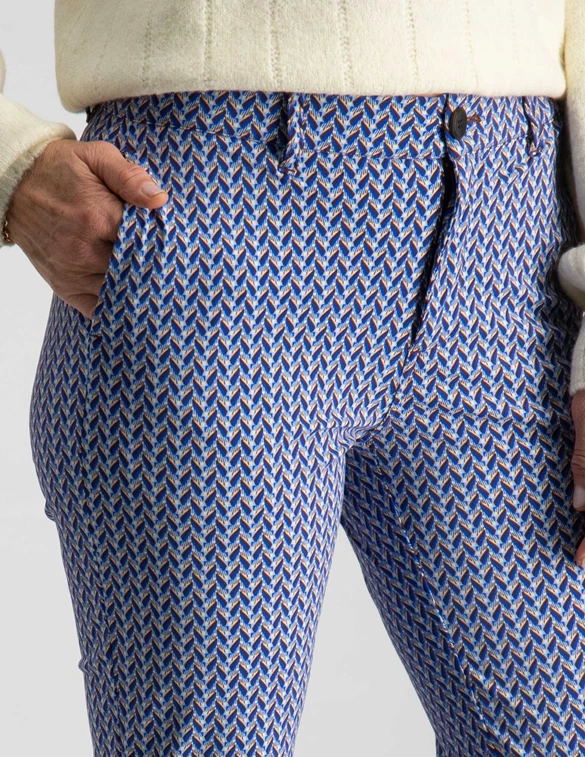 Tramontana Trousers Flared Travel Mini.Print Q13-10-101