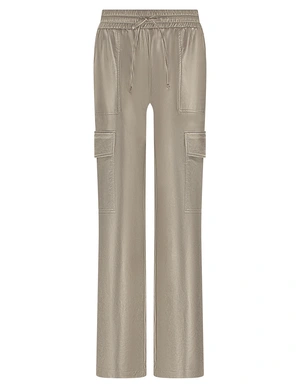 Tramontana Trousers Gold Cargo Pockets C37-14-102