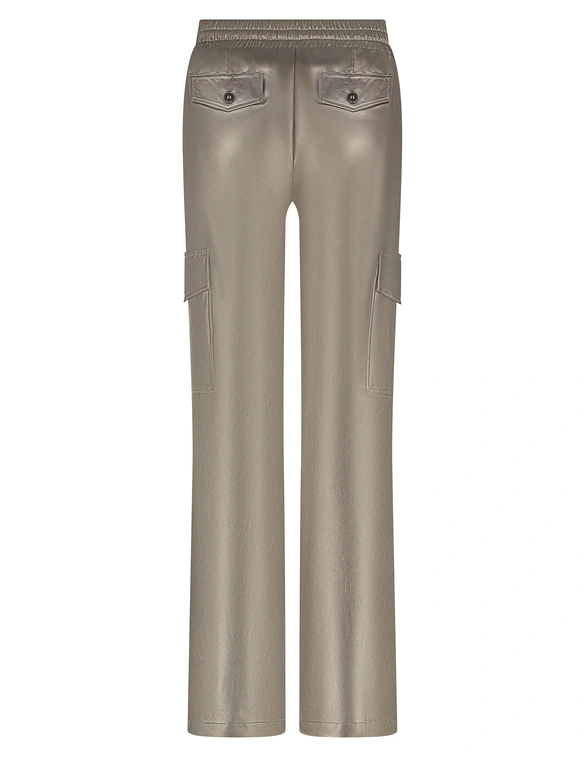 Tramontana Trousers Gold Cargo Pockets C37-14-102