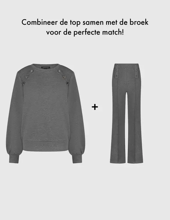 Tramontana Trousers Sailor Buttons C20-13-101