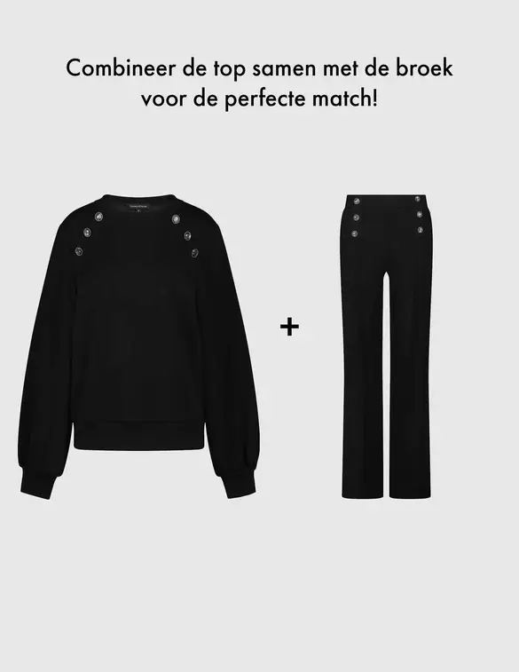 Tramontana Trousers Sailor Buttons C20-13-101